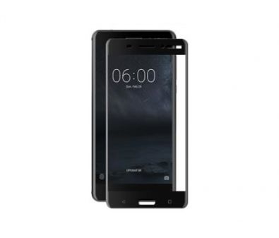    Nokia 6 2018 Red Line Full Screen Tempered Glass Black 000014520