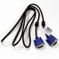 Кабель для монитора VGA (M) - VGA (M), 1.8m, TV-COM (QCG341AD-1.8M), ферритовые кольца