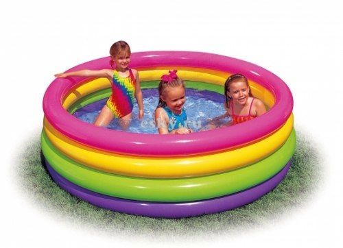 Надувной бассейн Intex Sunset Glow 168х46 (56441)
