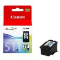 Картридж струйный Canon CL-511 2972B007 многоцветный для Canon MP240/MP260/MP480