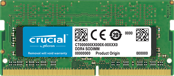 Память оперативная Crucial SODIMM 2GB DDR4 2400 (PC4-19200)