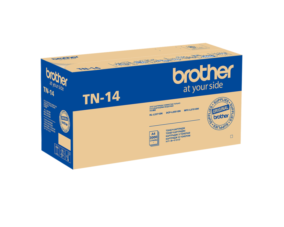 Тонер Картридж Brother TN-14 черный (4500стр.) для Brother