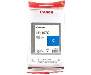 Картридж струйный Canon PFI-107C 6706B001 голубой для Canon iP F680/685/780/785 (130мл)