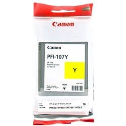 Картридж струйный Canon PFI-107Y 6708B001 желтый для Canon iP F680/685/780/785 (130мл)