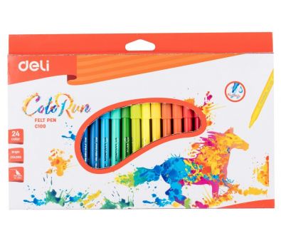  Deli EC10020 ColoRun  .  24.   