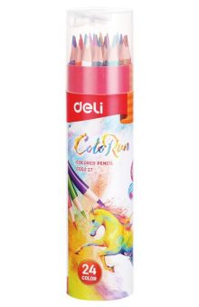   Deli EC00327 ColoRun   24.  .