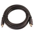 Кабель аудио-видео LAZSO WH-111 HDMI (m)/HDMI (m) 3м. Позолоченные контакты черный (WH-111(3M))
