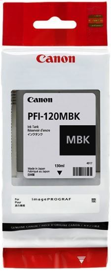 Картридж струйный Canon PFI-120 MBK 2884C001 черный матовый для Canon ТМ-серия