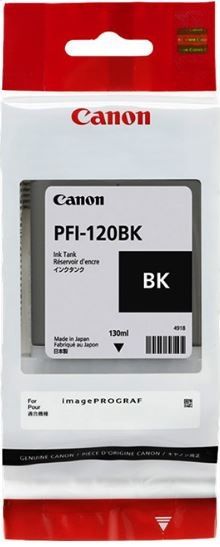 Картридж струйный Canon PFI-120 BK 2885C001 черный для Canon ТМ-серия