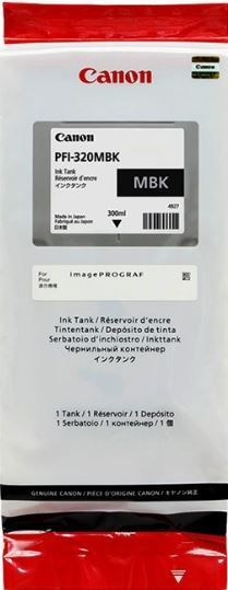 Картридж струйный Canon PFI-320 MBK 2889C001 черный матовый для Canon ТМ-серия