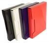 Папка с 100 прозр.вклад. Бюрократ DeLuxe DLVBOX100RED A4 пластик 0.7мм красный в коробе