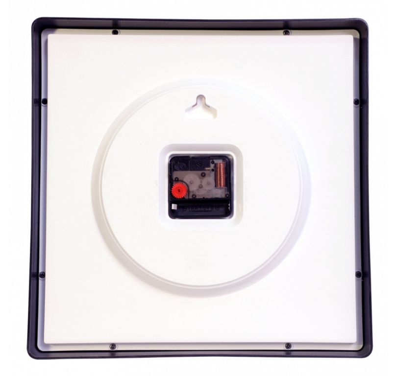 Часы настенные аналоговые Бюрократ WallC-S61P D30см черный (WALLC-S61P30/BLACK)