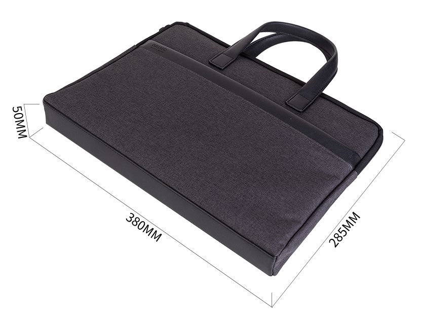 Папка-портфель Deli 63751GREY 1 отдел. терилен серый Мин. заказ: 12