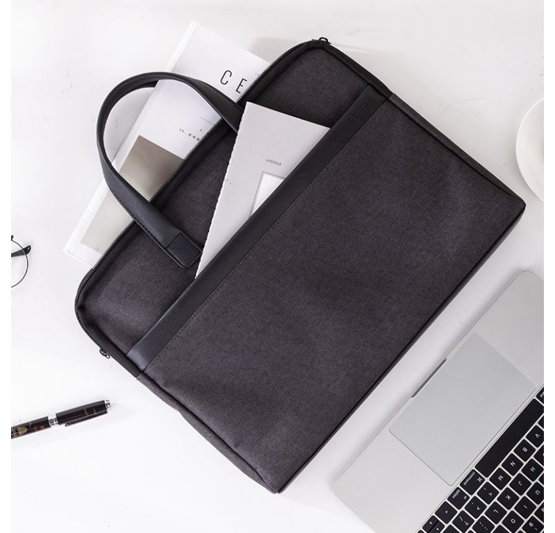 Папка-портфель Deli 63751GREY 1 отдел. терилен серый Мин. заказ: 12