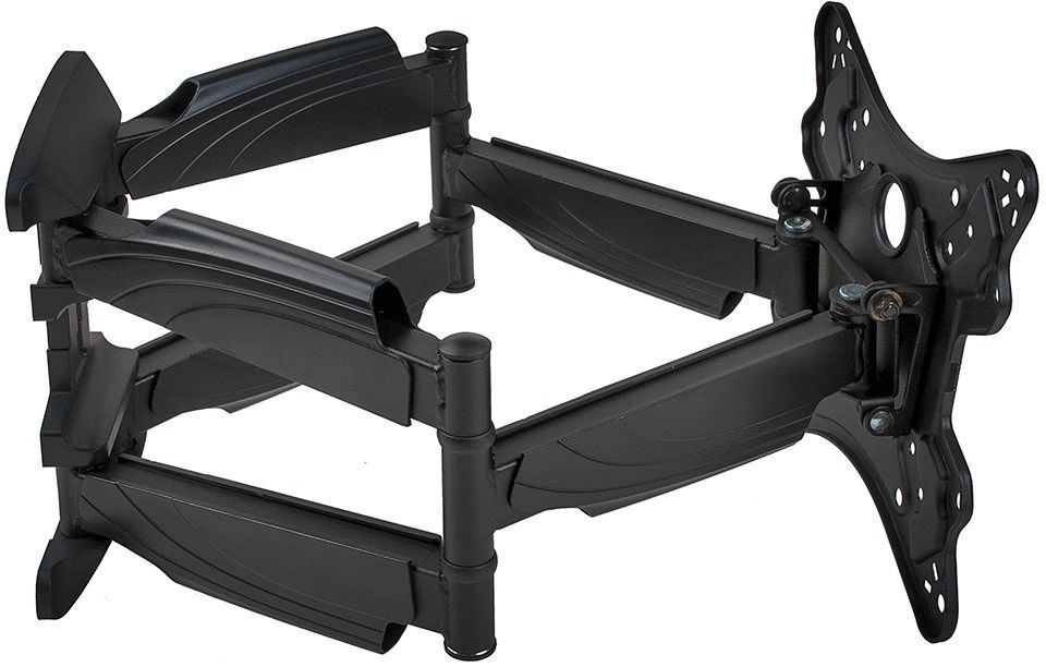 Кронштейн для телевизора Arm Media COBRA-45 new черный 22"-65" макс.45кг настенный поворотно-выдвижной и наклонный