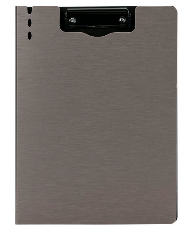 Папка-планшет Deli 64513GREY A4 полипропилен вспененный серый с крышкой Мин. заказ: 24