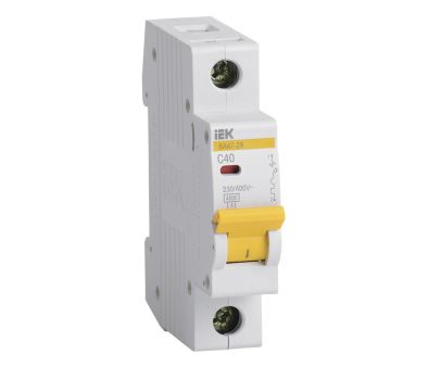   IEK 47-29 MVA20-1-040-C 40A  C 4.5kA 1 230/400 1 