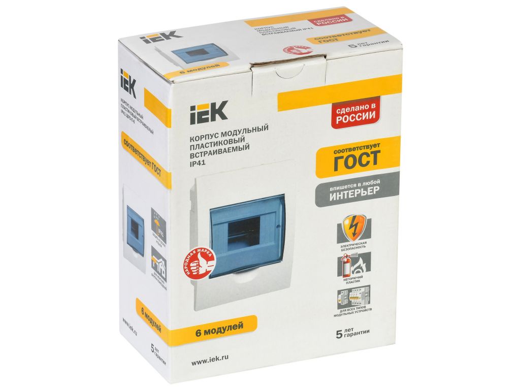 Бокс пластиковый IEK MKP12-N-06-40-20