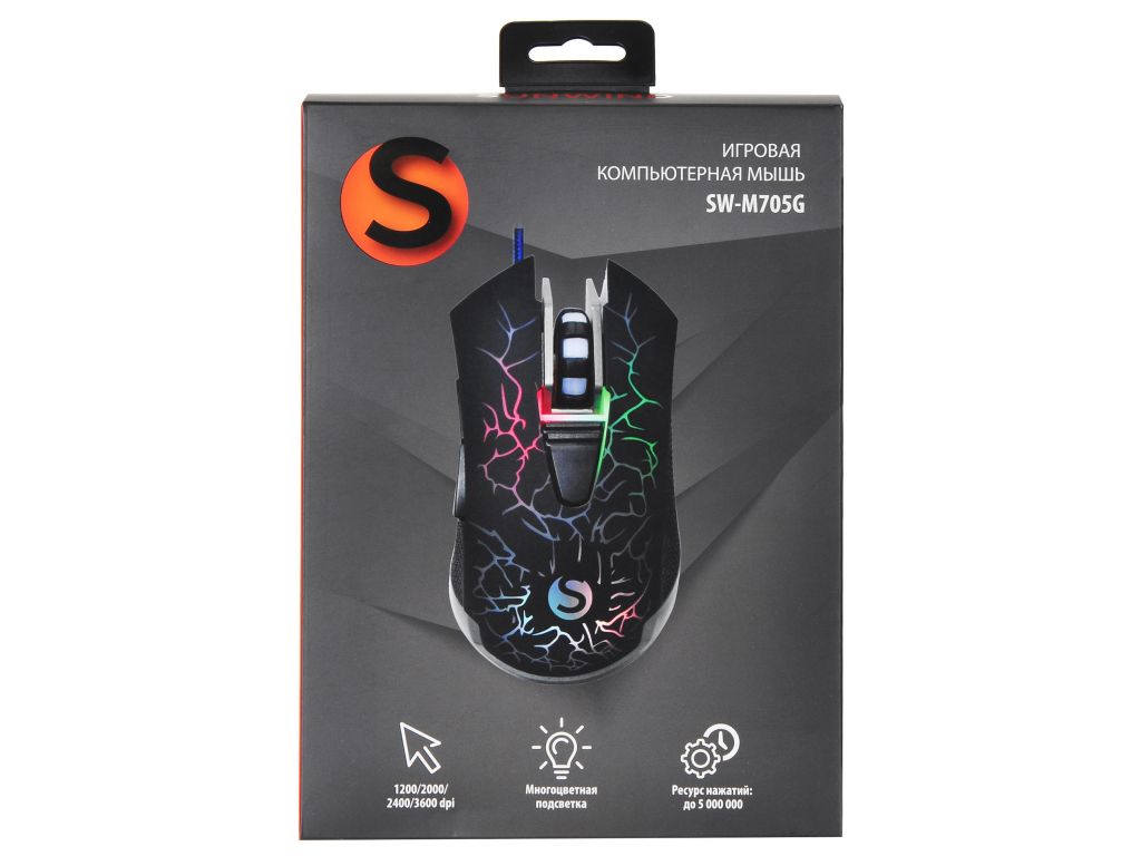 Игровая мышь SunWind SW-M705G