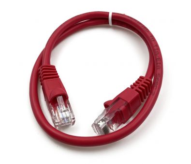 - Buro UTP 4  cat5E CCA molded 0.5  RJ-45 (m)-RJ-45 (m)