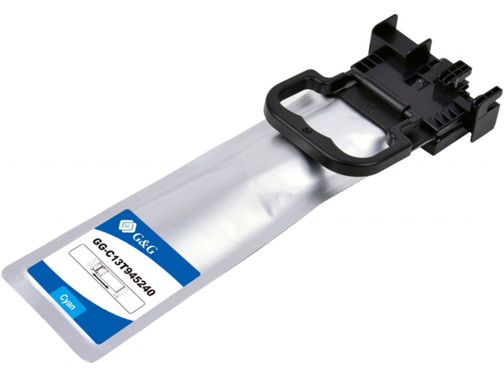 Картридж струйный G&G GG-C13T945240 Т9452 голубой (66мл) для Epson WorkForce Pro WF-C5290DW/C5790DW