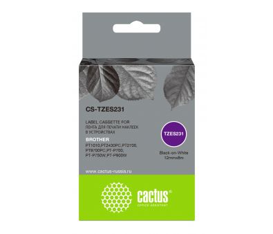   Cactus CS-TZES231 TZe-S231   Brother 1010/1280/1280VP/2700VP