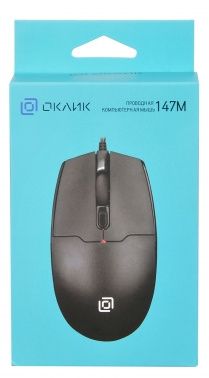 Мышь Oklick 147M (черный)