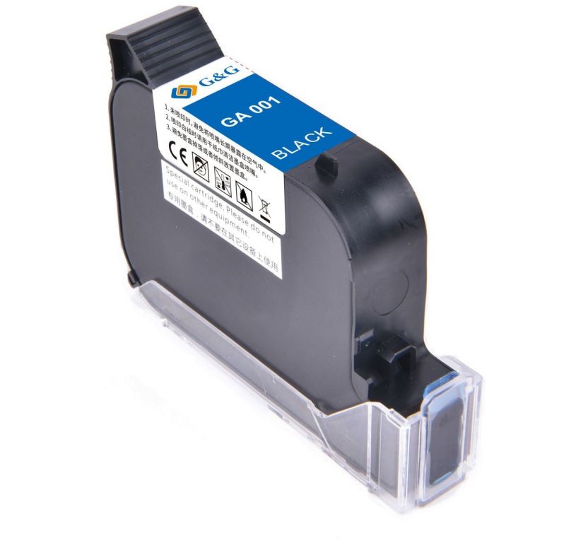 Картридж струйный G&G GA-001BK черный (42мл) для G&G GG-HH1001