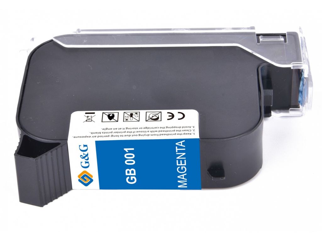 Картридж струйный G&G GB-001M пурпурный (42мл) для G&G GG-HH1001