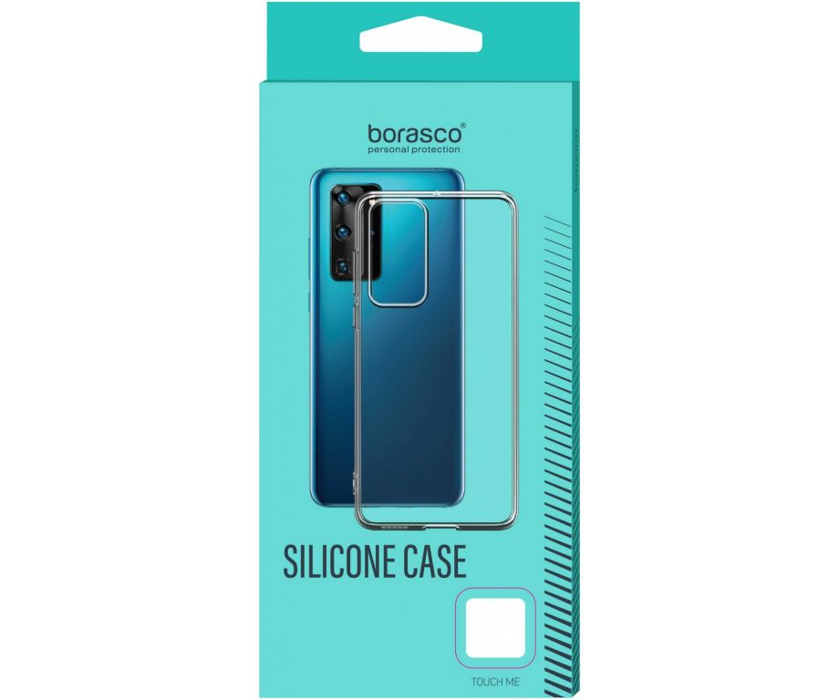 Чехол (клип-кейс) BoraSCO для Samsung Galaxy A02 Silicone Case прозрачный (39905)