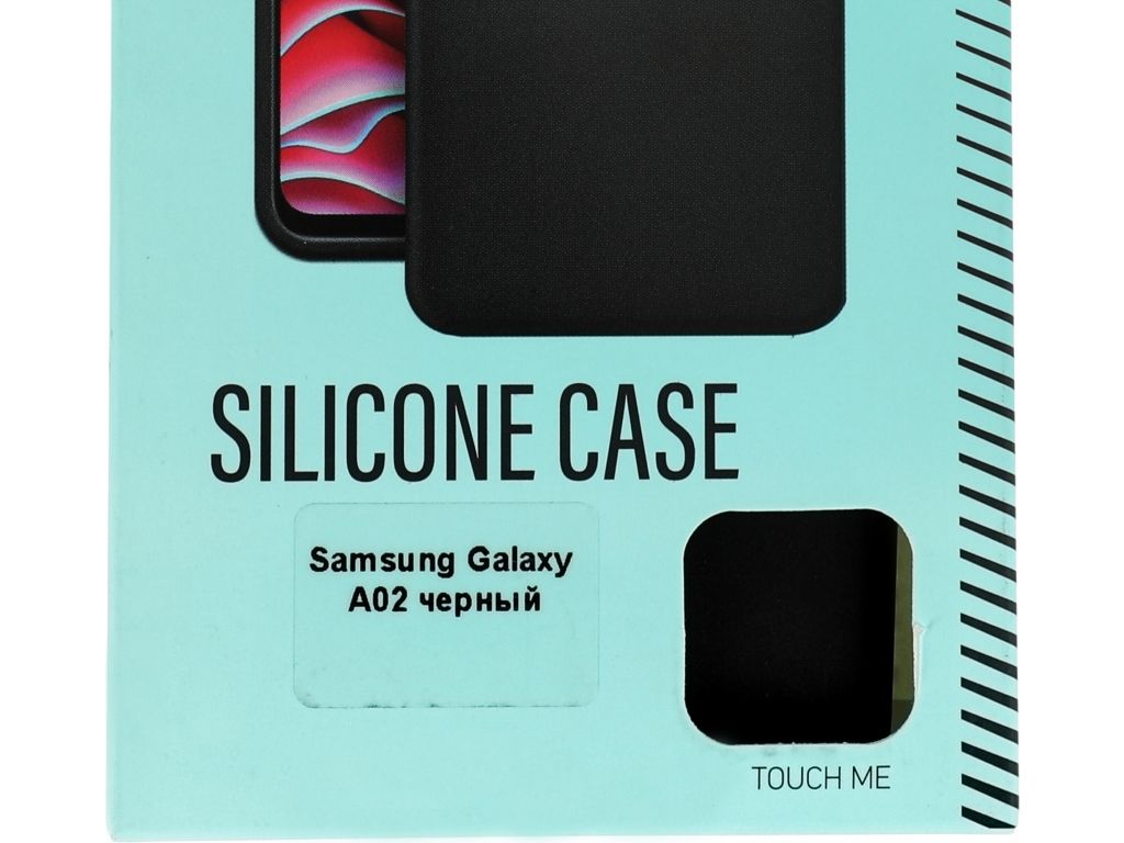 Чехол (клип-кейс) BoraSCO для Samsung Galaxy A02 черный (39906)