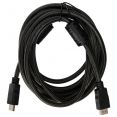 Кабель аудио-видео Buro HDMI (m)/HDMI (m) 3м. феррит.кольца Позолоченные контакты черный (HDMI-V1.4-3MC)