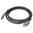 Кабель аудио-видео Buro DisplayPort (m)/DisplayPort (m) 1.5м. Позолоченные контакты черный (BHP-DPP-1.4-1.5G)