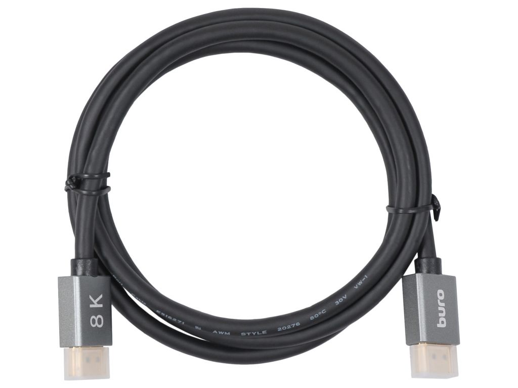 Кабель аудио-видео Buro DisplayPort (m)/DisplayPort (m) 1.5м. Позолоченные контакты черный (BHP-DPP-1.4-1.5G)