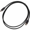 Кабель USB Type-C (m)-USB Type-C (m) 1м черный