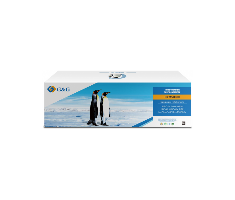 Картридж лазерный G&G GG-W2030X 415X (есть ограничения по прошивке) черный (7500стр.) для HP LJ M454/MFP M479