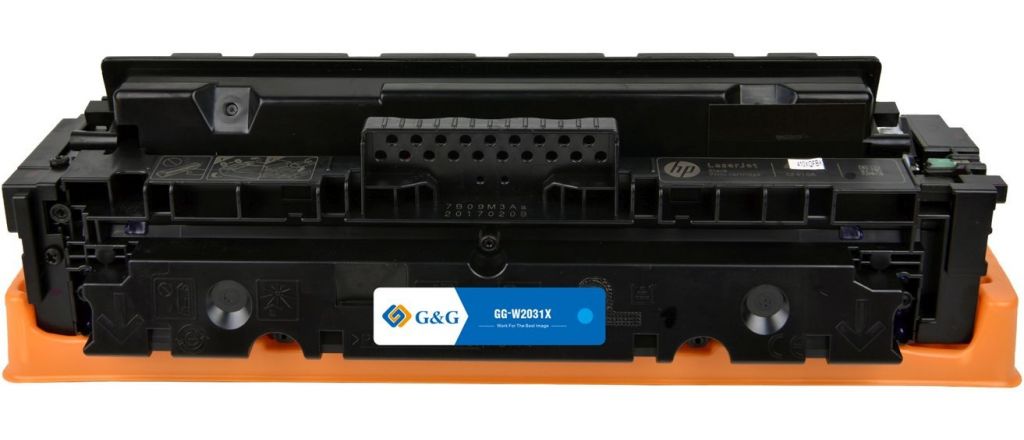 Картридж лазерный G&G GG-W2031X 415X (есть ограничения по прошивке) голубой (6000стр.) для HP LJ M454/MFP M479