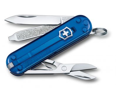  Victorinox Classic SD Blue Transparent [0.6223.T2]