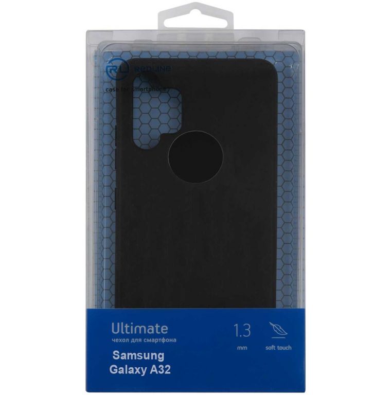 Чехол (клип-кейс) Redline для Samsung Galaxy A32 Ultimate черный