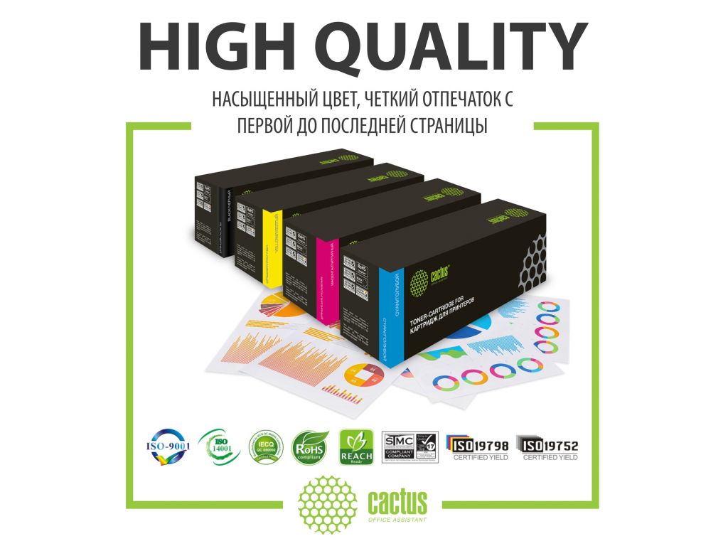 Картридж лазерный Cactus CS-VL7020M 106R03747 пурпурный (16500стр.) для Xerox VersaLink C7020/C7025/C7030