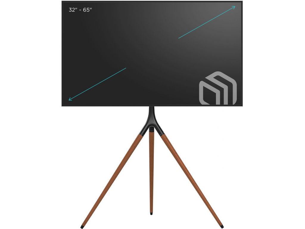 Подставка для телевизора Onkron TS1220 черный 32"-65" макс.35кг напольный