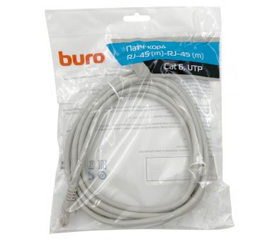 - Buro UTP 4  cat6 CCA molded 3  RJ-45 (m)-RJ-45 (m)