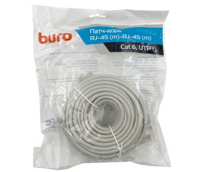 - Buro UTP 4  cat6 CCA molded 20  RJ-45 (m)-RJ-45 (m)
