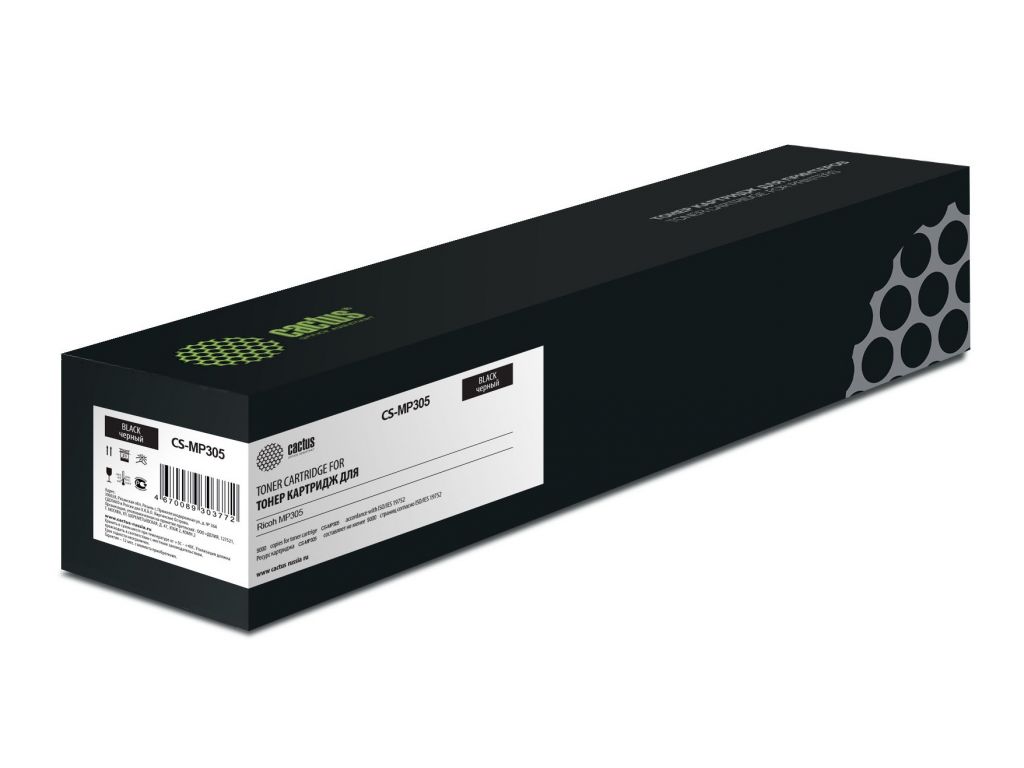 Картридж лазерный Cactus CS-MP305 842142/842347 черный (9000стр.) для Ricoh MP305
