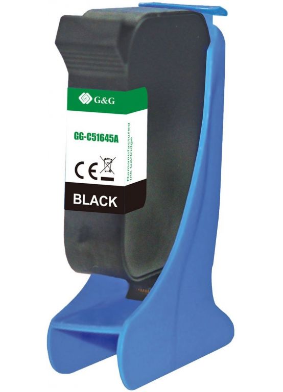 Картридж струйный G&G GG-C51645A черный (44мл) для HP DJ 710c/720c/722c/815c/820cXi/850c/870cXi/880c