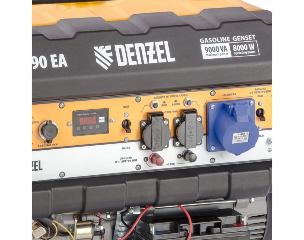 Бензиновый генератор Denzel PS 90 EA