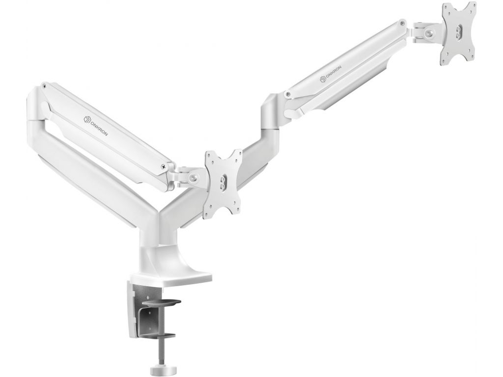 Кронштейн для мониторов Onkron G200 белый 13"-32" макс.18кг настольный поворот и наклон верт.перемещ.