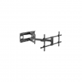 Кронштейн для телевизора Ultramounts UM 915 черный 37"-75" макс.50кг настенный поворот и наклон