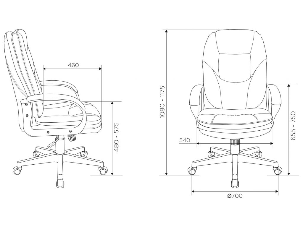 Кресло Бюрократ CH-868N Fabric (серый Alfa 44)