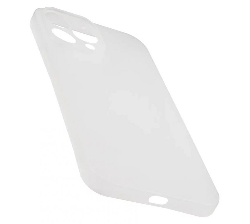 Чехол (клип-кейс) для Apple iPhone 13 Pro Max Usams US-BH779 белый (матовый) (УТ000028083)